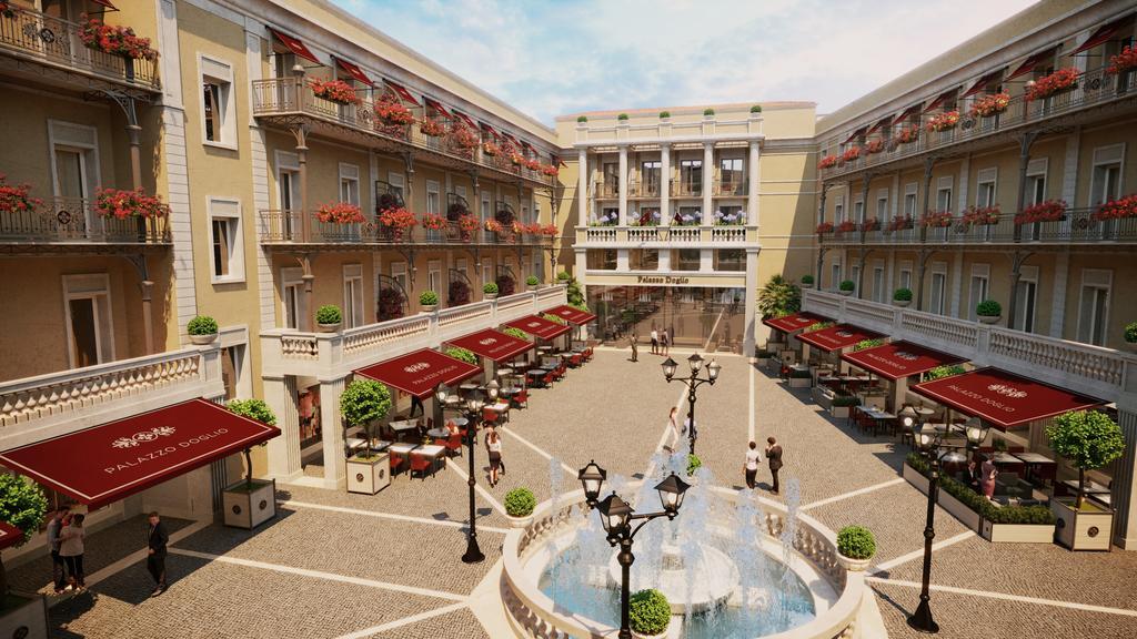 Palazzo Doglio Hotel Каляри Екстериор снимка The Village Square